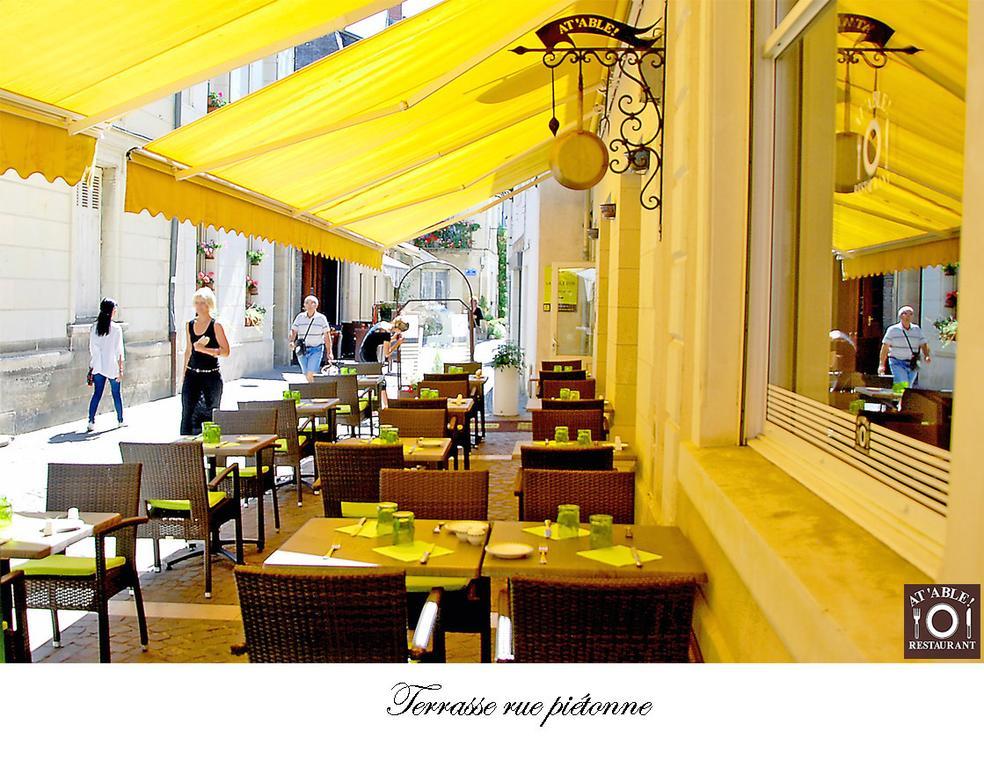 Logis Hotel Restaurant La Boule D'Or Chinon Luaran gambar